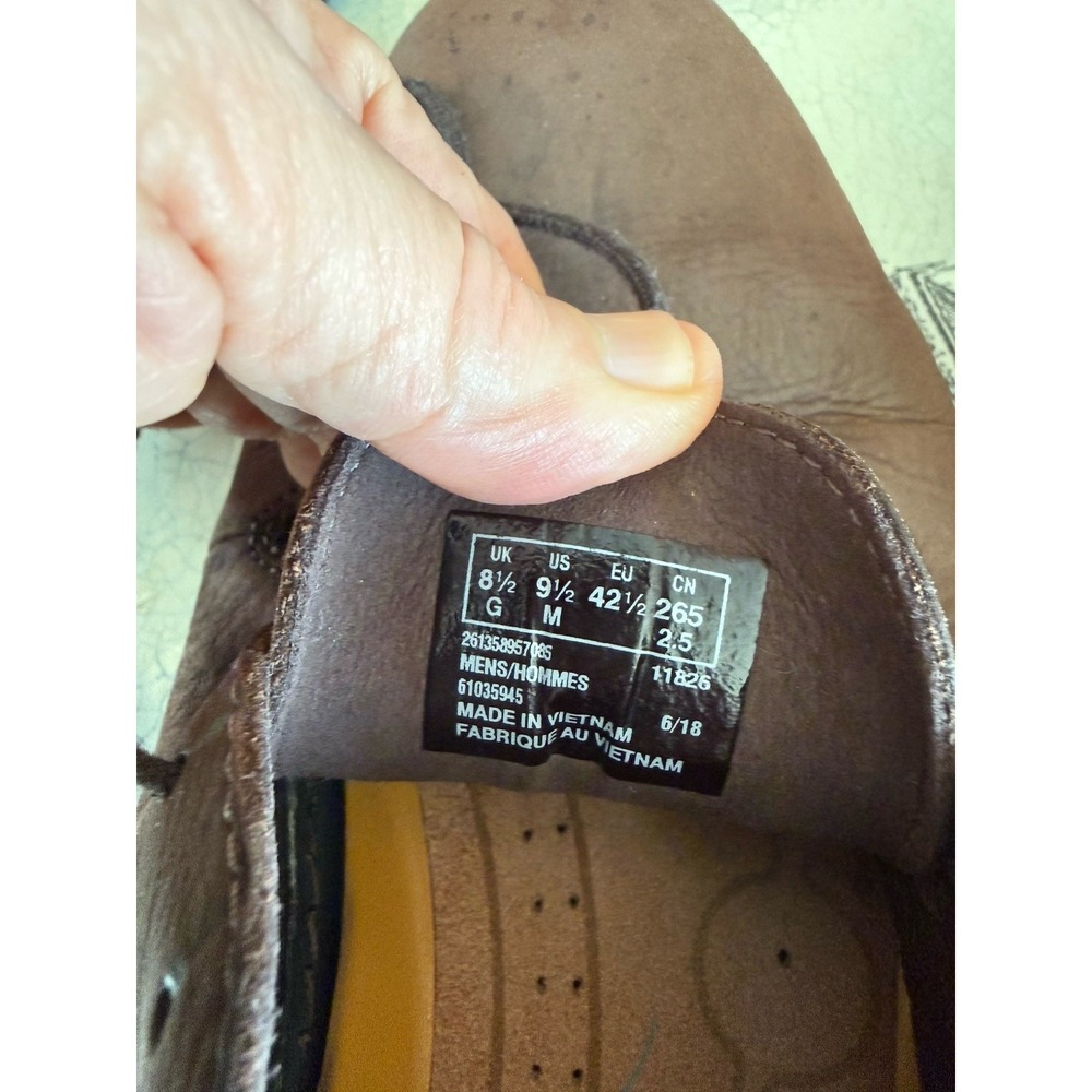 Clarks Active Air Casual Dress‎ Lace Up Shoes Oxfords  Brown Size 9.5 - Picture 9 of 11